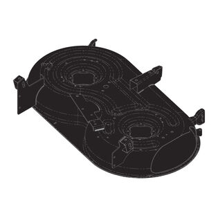 42" Deck Shell (Powder Black)